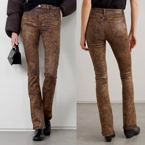 L'AGENCE Brown Boot Cut Jeans